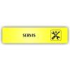 Cedule servis – plast (piktogram)