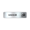 Štítek na dveře kancelář | Označení (obdélník)