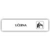 Cedule učebna – plast (piktogram)