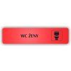 Cedule wc ženy – plast (piktogram)