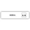 Cedule herna – plast (piktogram)