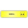 Cedule herna – plast (piktogram)