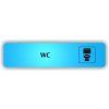 Cedule wc – plast (piktogram)