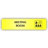 Piktogram - MEETING ROOM - ZASEDACÍ MÍSTNOST