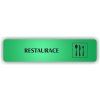 Cedule restaurace – plast (piktogram)