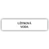 Piktogram - UŽITKOVÁ VODA