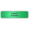 Cedule kabinet zeměpisu – plast (piktogram)