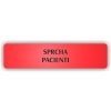 Piktogram - SPRCHA PACIENTI