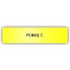 Piktogram - POKOJ Č. XXXX (ČÍSLO)