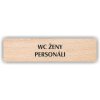 Piktogram - WC ŽENY PERSONÁL