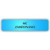 Cedule wc zaměstnanci – plast (piktogram)