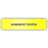 Cedule kamerový systém – plast (piktogram)