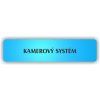 Cedule kamerový systém – plast (piktogram)