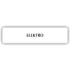 Piktogram - ELEKTRO
