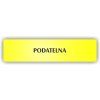 Cedule podatelna – plast (piktogram)