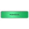 Cedule podatelna – plast (piktogram)