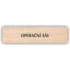 Cedule operační sál – plast (piktogram)