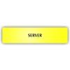 Cedule server – plast (piktogram)