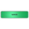 Cedule server – plast (piktogram)