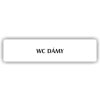 Piktogram - WC DÁMY