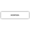 Piktogram - HOSPODA