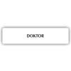 Cedule doktor – plast (piktogram)