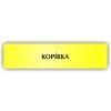 Cedule kopírka – plast (piktogram)