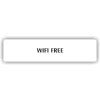 Cedule wifi free – plast (piktogram)