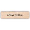 Cedule učebna zeměpisu – plast (piktogram)