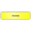 Cedule východ – plast (piktogram)