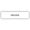 Cedule wellness – plast (piktogram)