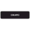 Štítek na dveře chlapci | Označení (obdélník)
