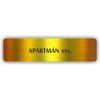 Cedule apartmán č. xxxx (číslo) – plast (piktogram)