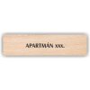 Piktogram - APARTMÁN Č. XXXX (ČÍSLO)