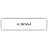Piktogram - KLUBOVNA