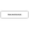 Cedule traumatologie – plast (piktogram)