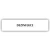 Cedule dezinfekce – plast (piktogram)