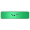 Cedule toalety – plast (piktogram)