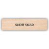 Cedule suchý sklad – plast (piktogram)