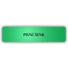 Cedule pivní šenk – plast (piktogram)