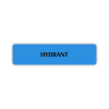 Štítek na dveře hydrant | Označení (obdélník)