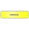 Cedule personál – plast (piktogram)