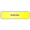 Cedule robotika – plast (piktogram)