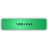 Cedule ambulance – plast (piktogram)