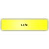 Cedule lóže – plast (piktogram)