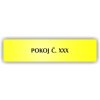 Piktogram - POKOJ Č. XXXX (ČÍSLO)