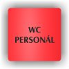 Piktogram - WC PERSONÁL