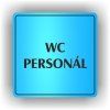 Cedule wc personál – plast (piktogram)
