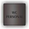 Piktogram - WC PERSONÁL
