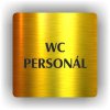 Piktogram - WC PERSONÁL